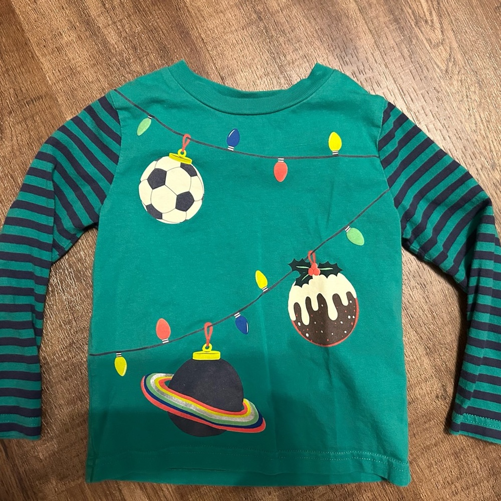 Mini Boden Christmas longsleeve 2-3 years